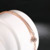Rose Gold Plated Zircon Bracelet Bracelets 14 Rose Gold Plated Zircon Bracelet Bracelets 14
