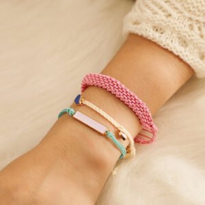 3-piece woven ethnic style bracelet Bracelets