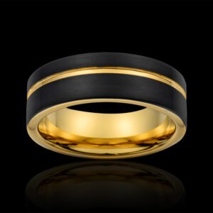 Ring Tide Tungsten Gold Jewelry Ring Rings Ring Tide Tungsten Gold Jewelry Ring Rings