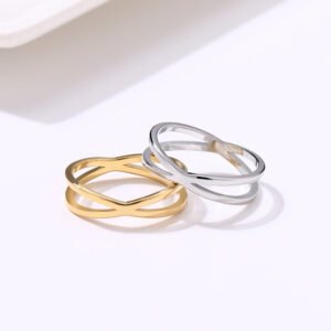 Bohemian Vintage Cross Gold Rings For Women Wedding Promos20