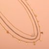Star Zircon multi-layer necklace Necklaces 10