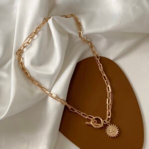 Vintage Multi-layer Coin Chain Choker Necklace For Women Gold Silver Color Fashion Portrait Chunky Chain Necklaces Jewelry Necklaces