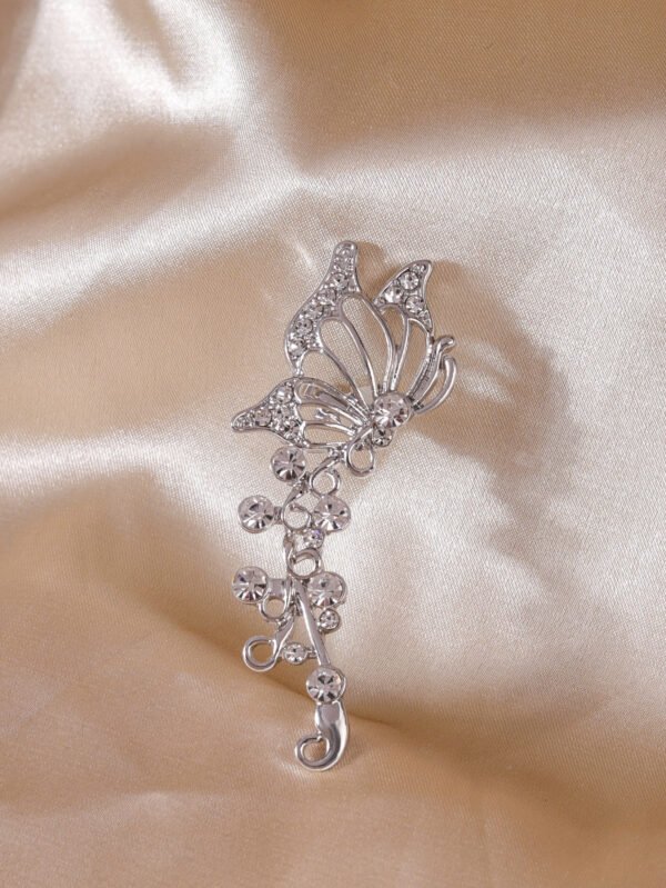 Fashion Hollow Flower Butterfly Antique Unilateral Ear Hook Earrings 5