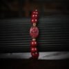 Natural Raw Ore Cinnabar Guardian Zodiac Buddha Purple Gold Sand Bracelet Bracelets 16