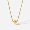 Pull-out 18K Gold Stainless Steel Necklace For Women Necklaces 14