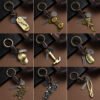 Women’s Fashion Vintage Handwoven Leather Keychain Accessories 15 Women’s Fashion Vintage Handwoven Leather Keychain Accessories 15