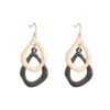 Geometric Exaggerated Two-tone Alloy Earrings Earrings 10