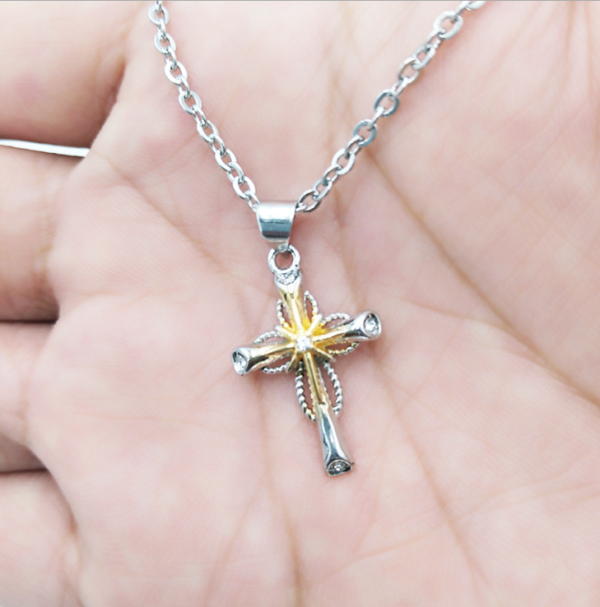Octagonal Star Cross Alloy Pendant Accessories 5