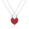 Minimalist Lovers Matching Friendship Heart Pendant Couple Magnetic Distance Faceted Heart Pendant Necklace Couple Jewelry Necklaces 16 Minimalist Lovers Matching Friendship Heart Pendant Couple Magnetic Distance Faceted Heart Pendant Necklace Couple Jewelry Necklaces 16