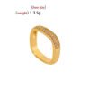 Korean Live Mouth Copper Ring  Wide Face Profiled Girlfriends Rings 17