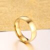 Stainless Steel Ring Vacuum Gold-plated Ring Rings 11