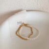 Freshwater Pearl Smiley Love Pendant Necklaces 17