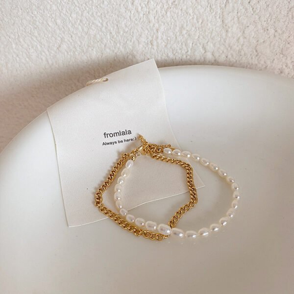 Freshwater Pearl Smiley Love Pendant Necklaces 7