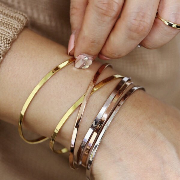 Stainless Steel  Rose Gold Bracelet Bracelets 3