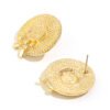 Retro Temperament Personality Straw Hat Earrings Earrings 9 Retro Temperament Personality Straw Hat Earrings Earrings 9