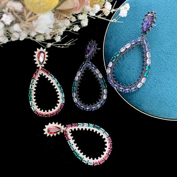 Street Fashion Drop-shaped Evening Dress Accessories Earrings 8