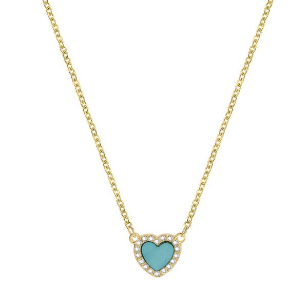 Temperament Wild Love Rhinestone Alloy Necklace Necklaces 5