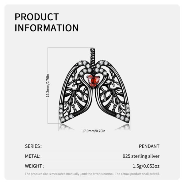 Creative Simple Black Lung Versatile Ins Style S925 Silver Plated Black Gold Diy Necklace For Men And Women Necklaces 5