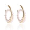 Korean Style C-shaped Golden Cold Wind Earrings Earrings 12