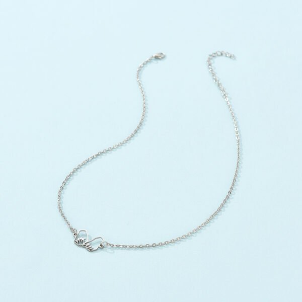 All-match Xiaoqing Necklace Female Simple Necklaces 6