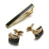 Fashion Gentleman Tie Clip High Quality Cufflinks Gold Other 20