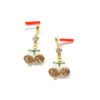 Fashionable Christmas Bell Shaped Rhinestone Stud Earrings Earrings 10