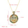 Necklace Female Fashion Smiley Face Clavicle Chain Necklaces 14