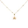 Micro-inlaid Zircon Bee Necklace, Twist-shaped Special-shaped Pearl Love Pendant Necklace Necklaces 13