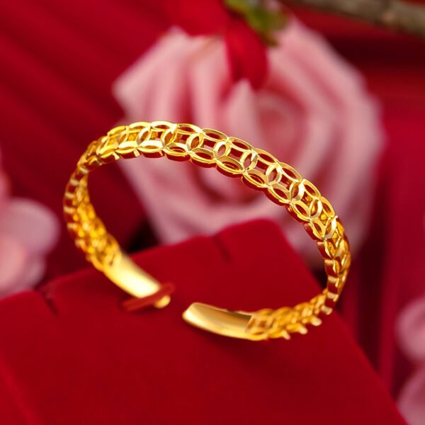 Women’s Gold-plated Copper Coin  Bracelet Bracelets 5