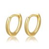 Gold-plated Simple Earrings Copper Ornaments Ear Clip Earrings 20