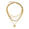 Multi-layer Snake Bone Chain Necklace Creative Personality Hollow Necklaces 10