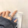Gold Color Korean Version Of The Ring Women Three Layers Rings 12