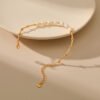 Pearl Gold Round Bead Copper Chain Accessories 11 Pearl Gold Round Bead Copper Chain Accessories 11