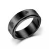 Stainless Steel Rotating Ring Six Words Of Truth Rings 11 Stainless Steel Rotating Ring Six Words Of Truth Rings 11