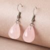 Simple Temperament Transparent Crystal Drop Earrings Earrings 18