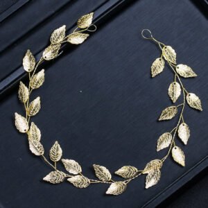 Gold And Silver Leaf Hair Band Other