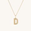 Personalized Simple Letter Necklace Fashion Creative Pattern Gold 26 Letter Necklaces 18 Personalized Simple Letter Necklace Fashion Creative Pattern Gold 26 Letter Necklaces 18
