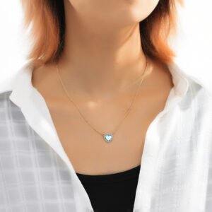 Temperament Wild Love Rhinestone Alloy Necklace Necklaces Temperament Wild Love Rhinestone Alloy Necklace Necklaces