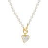 Heart Baroque Girt Pearl Pendant Necklace Gold Beads Pearl Choker Necklace For Women Mother’s Day Necklaces 10