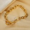 Classic Gold Bracelet Paperclip Bracelet Bracelets 9 Classic Gold Bracelet Paperclip Bracelet Bracelets 9