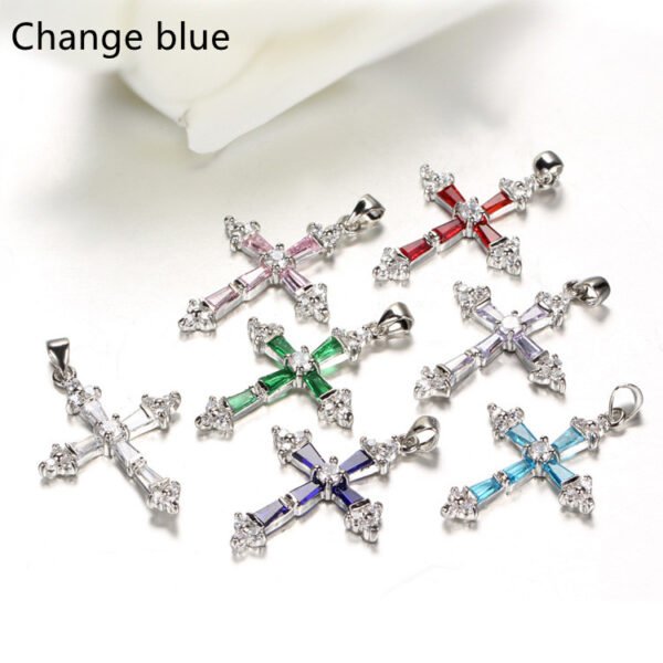 Simple Cross Pendant Women’s Money Decorated With Micro Accessories 5