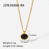 Gold Plated Stainless Steel Chain Necklace Women Bracelets 10