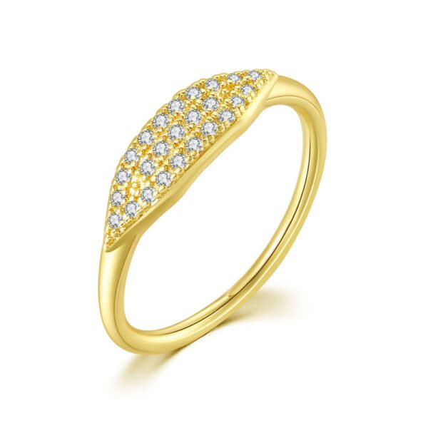 Women’s Fashion Gold-plated Simple Thin Ring Rings 7