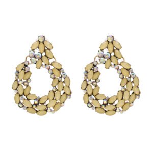 European And American Fashion Exaggerated Geometric Earrings Earrings