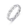 Fashion Simple Retro Winding Twist Ring Women Rings 10