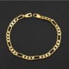Sideways Real Gold Plating 18K Gold Plating Bracelet Bracelets 12 Sideways Real Gold Plating 18K Gold Plating Bracelet Bracelets 12