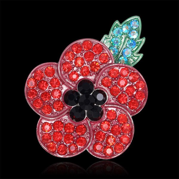 Cartoon Rhinestone Brooch May Plum-shaped Clothing Accessories Other 7