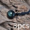 Obsidian Celestial Eye Necklace Necklaces 21