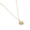 Gold SUNFLOWER Necklace For Women Necklaces 13
