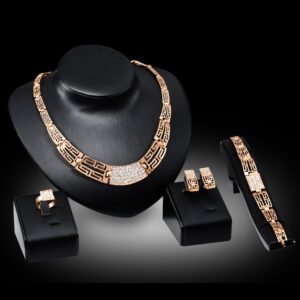 Fashion 18K Gold Plated Jewelry Set Earrings Fashion 18K Gold Plated Jewelry Set Earrings